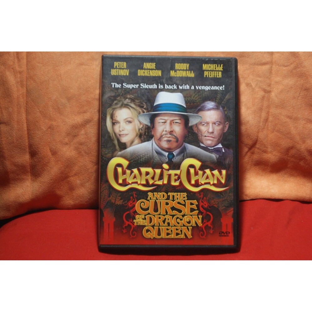 Charlie Chan and The Curse of the Dragon Queen - DVD  Michelle Pfeiffer Thriller